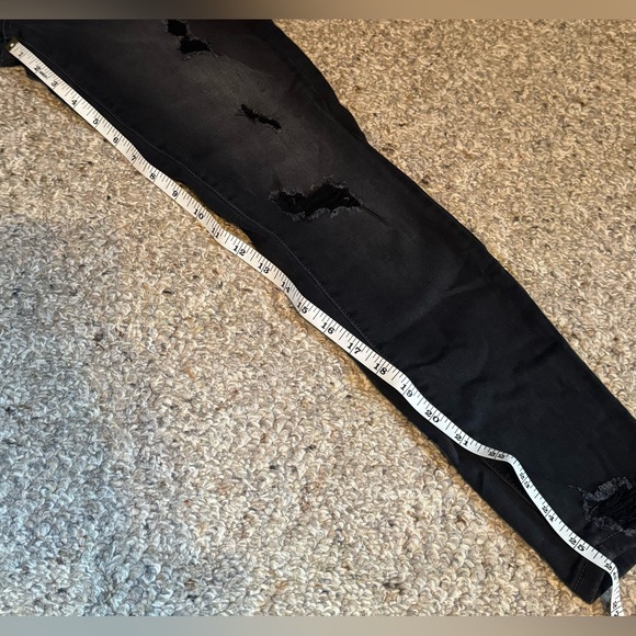 Black Distressed KanCan Skinny Jeans - Picture 7 of 7